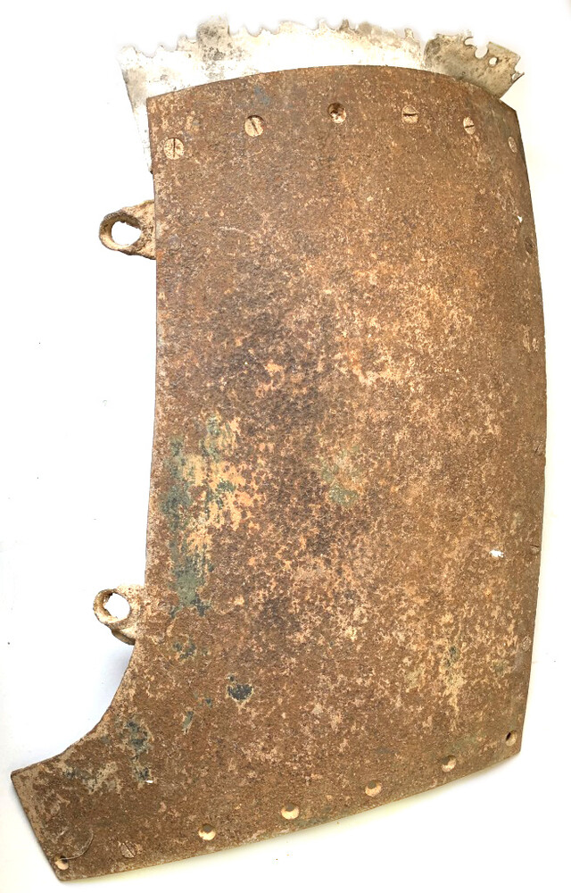 Armored plate from the Soviet IL-2