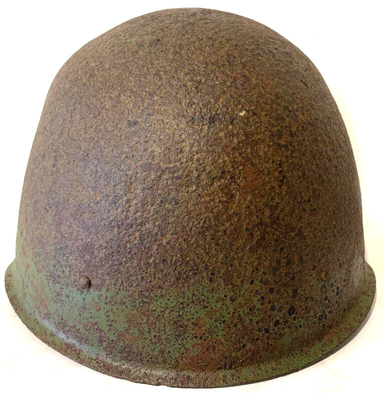 Soviet helmet SSh40 / from Leningrad