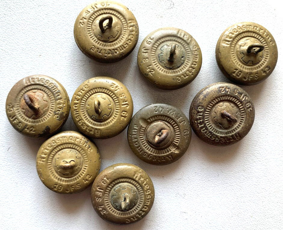 Kriegsmarine buttons