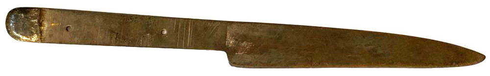 Bronze table knife 