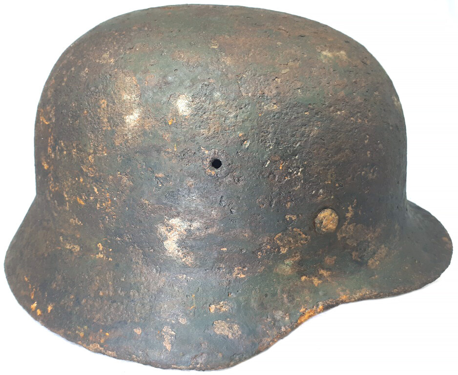 German helmet M40 / from Fuchsberg