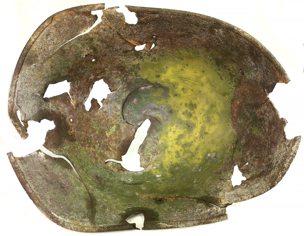 Romanian helmet / from Stalingrad