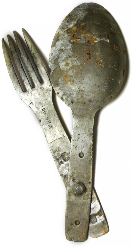 German fork-spoon / from Rostov