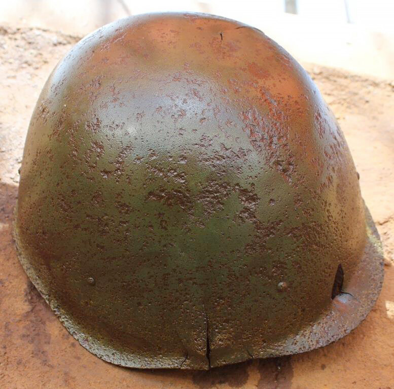 Soviet helmet SSh40 / from Belarus