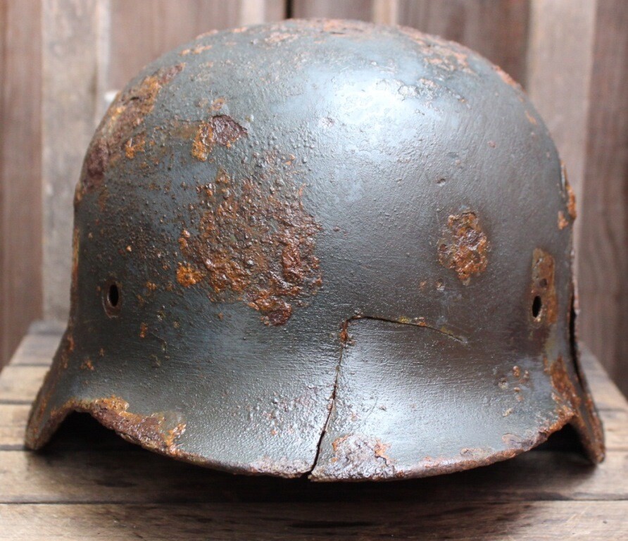 German helmet M35 DD / from Königsberg