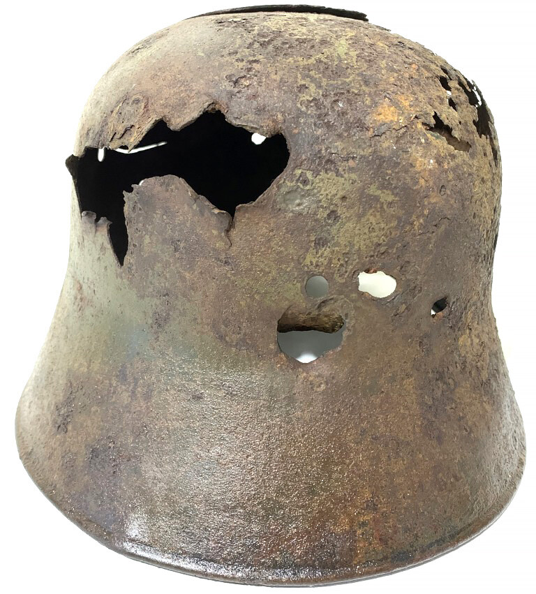 German helmet M18 / from Belarus