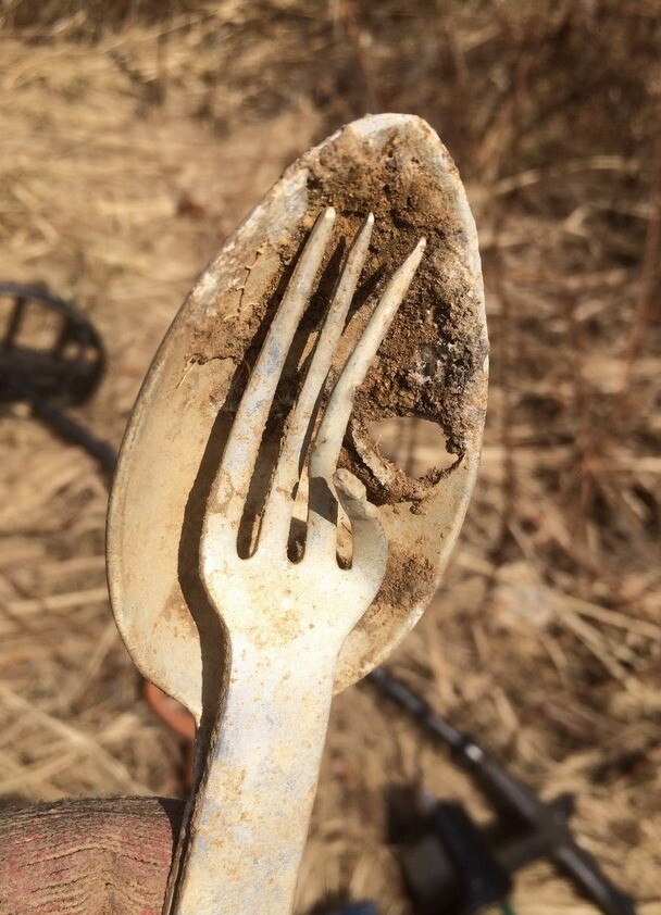 German Fork-spoon / from Leningrad