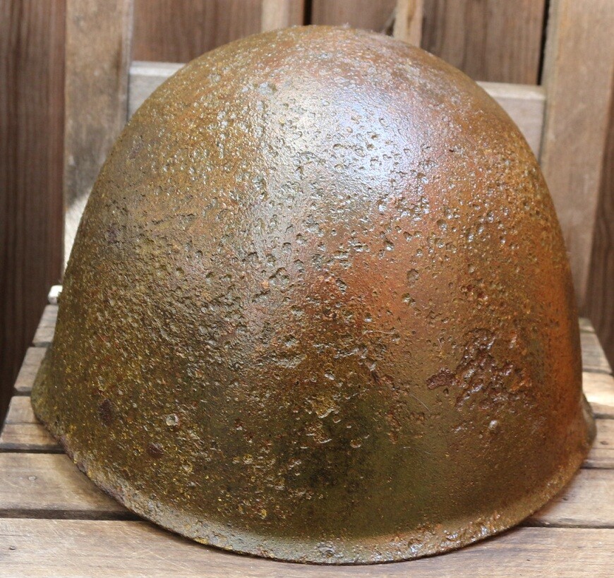 Soviet helmet SSh40 / from Belarus