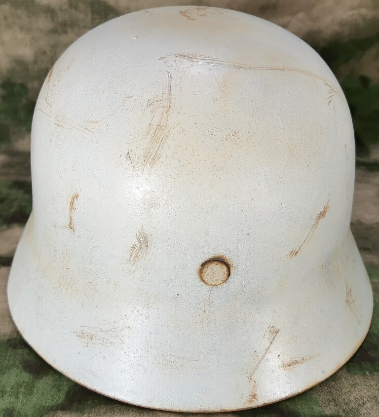 Restored German helmet M40, Wehrmacht