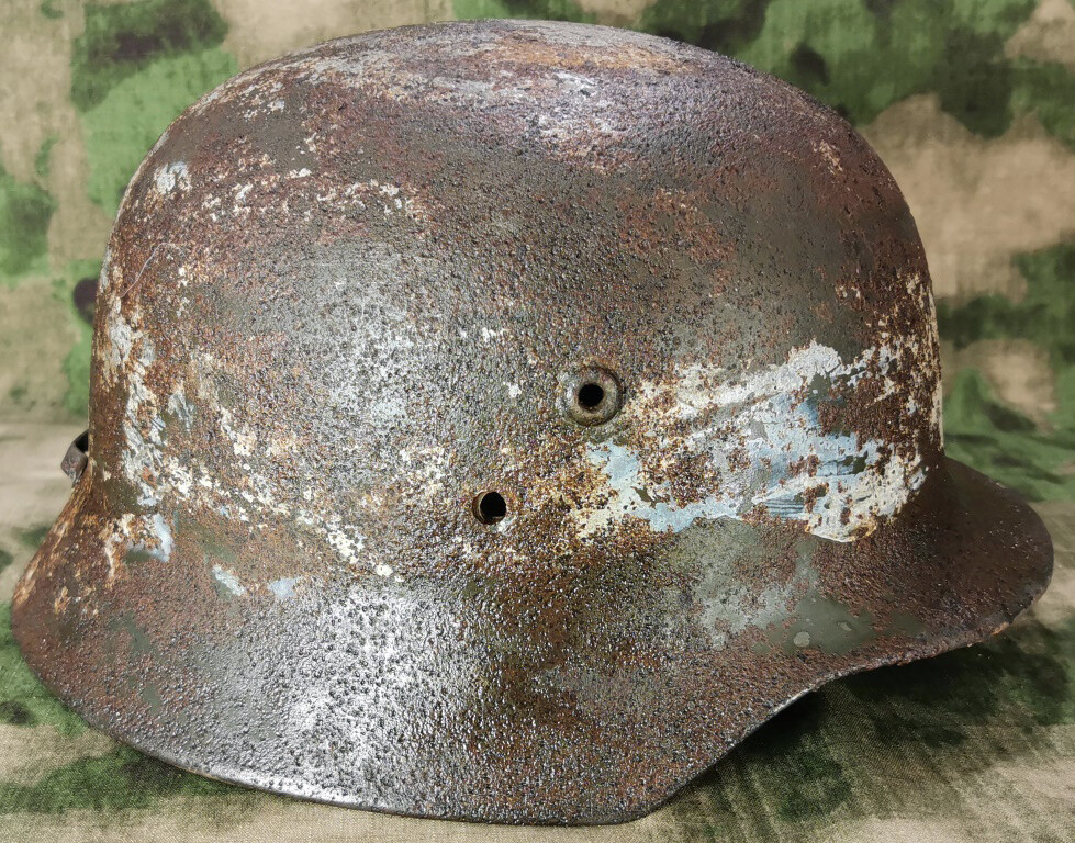 Hungarian helmet M37 / from Stalingrad