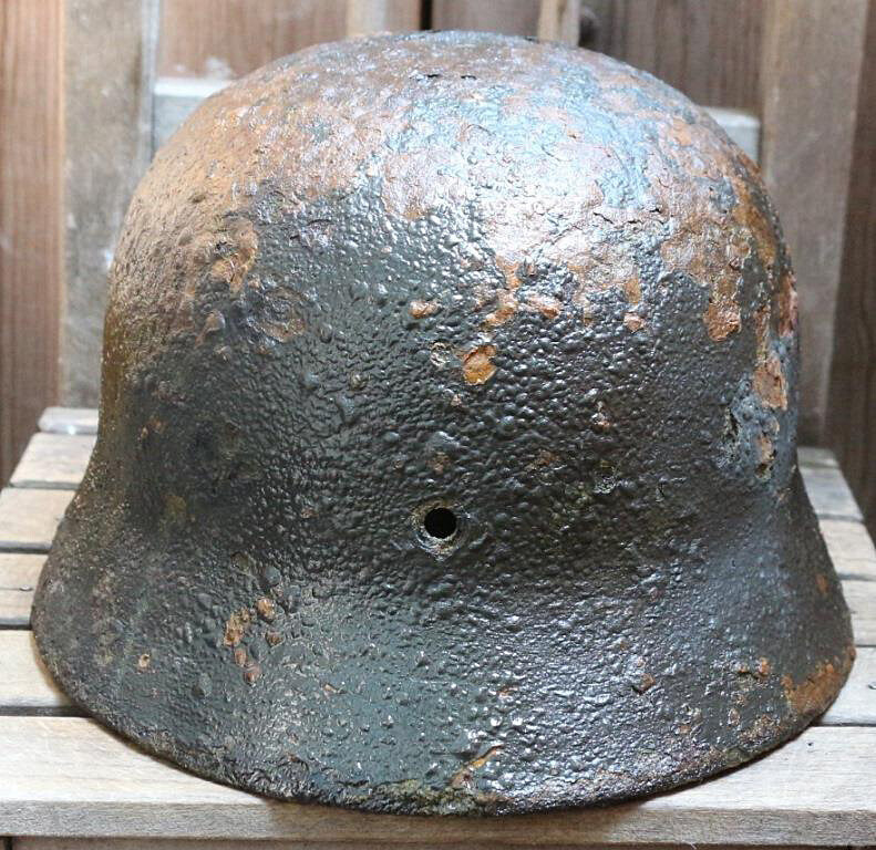 German helmet M35 / from Kaluga