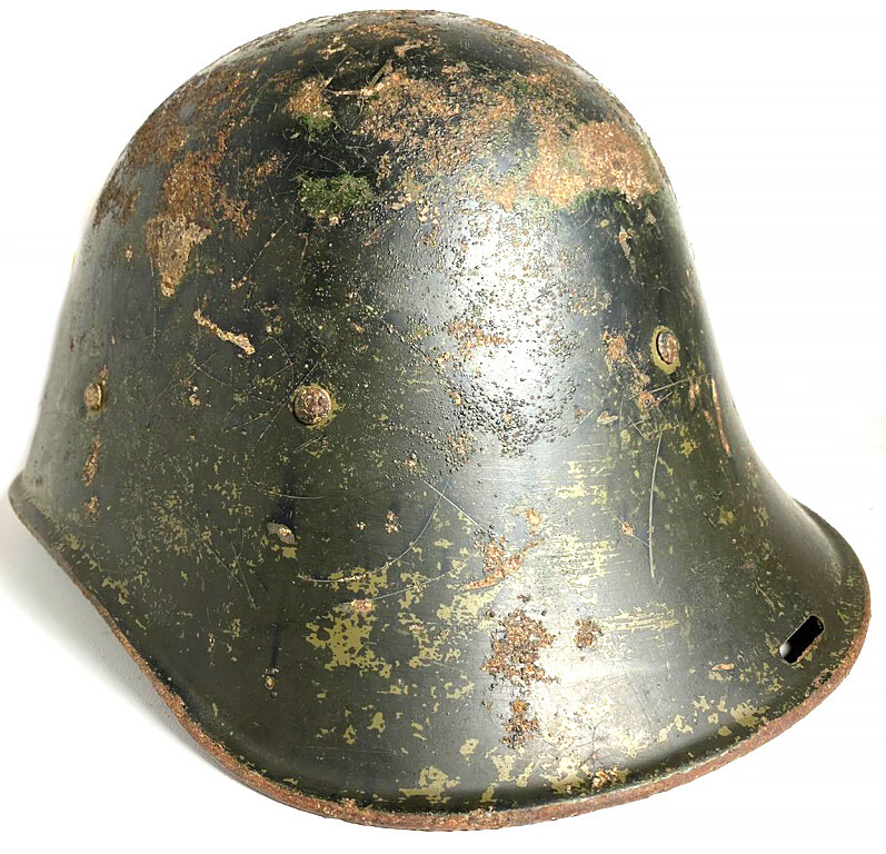 Romanian helmet / from Stalingrad