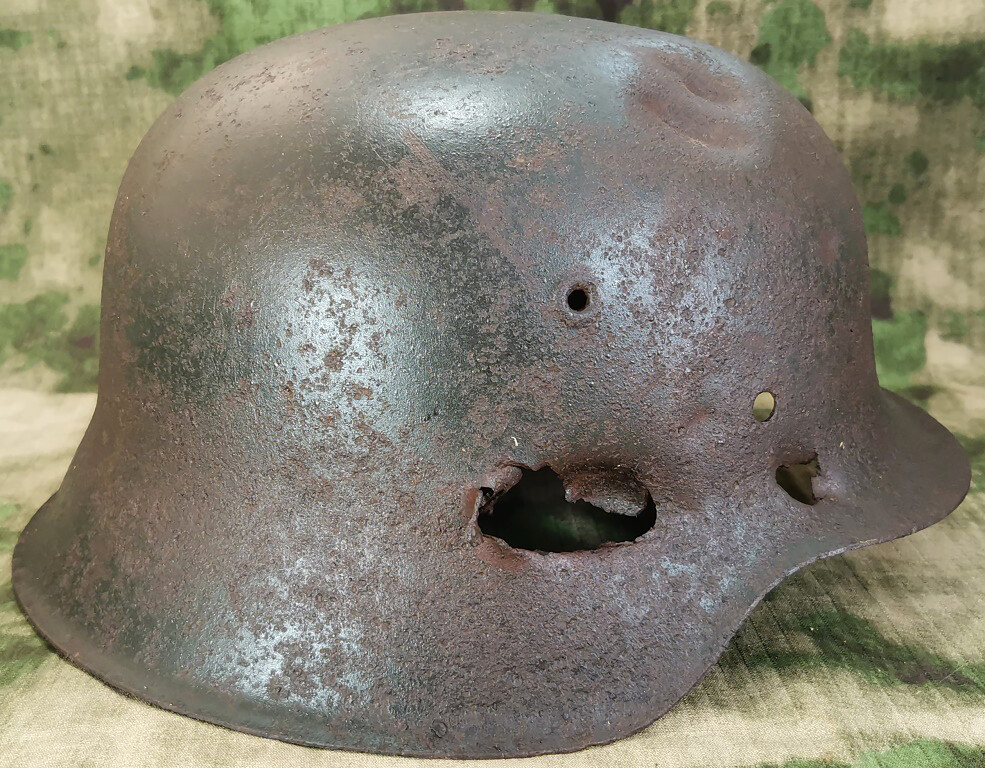 German helmet M42 / from Konigsberg