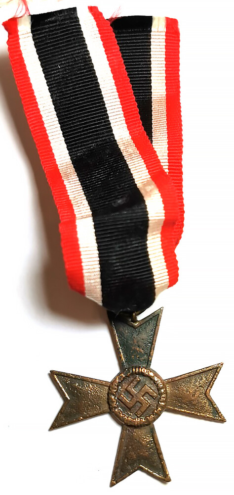 War Merit Cross 2nd class without swords / from Rostov