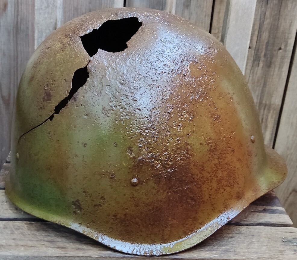 Soviet helmet SS40 / from Karelia