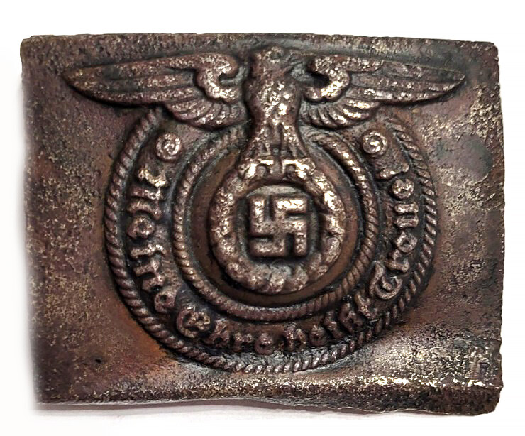 Belt buckle Waffen SS "Meine Ehre heißt Treue" / from Koenigsberg