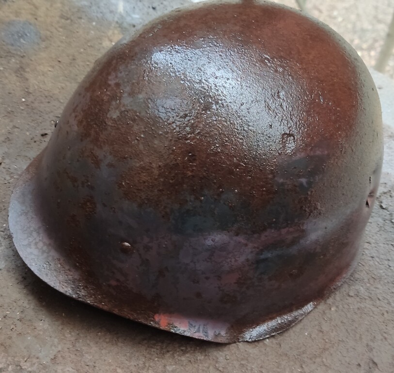 Soviet helmet SS39 / from Stalingrad
