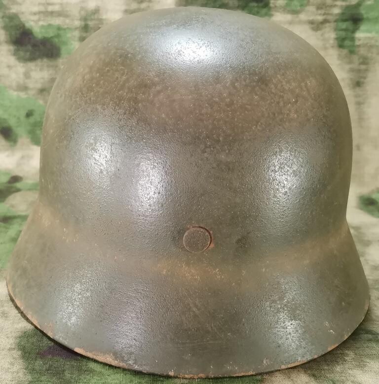 Restored German helmet M35 DD, Hitlerjugend