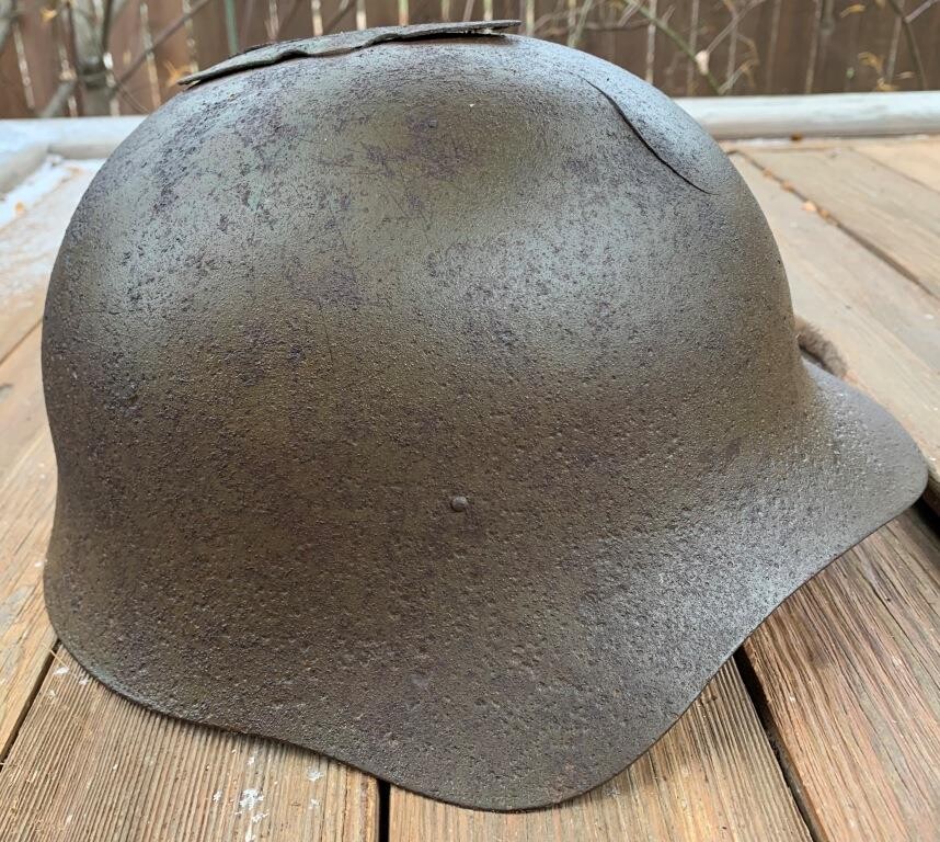 Soviet helmet SS36 / from Stalingrad