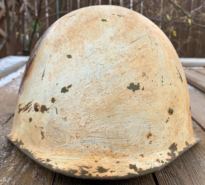 Restored Soviet helmet SSH40