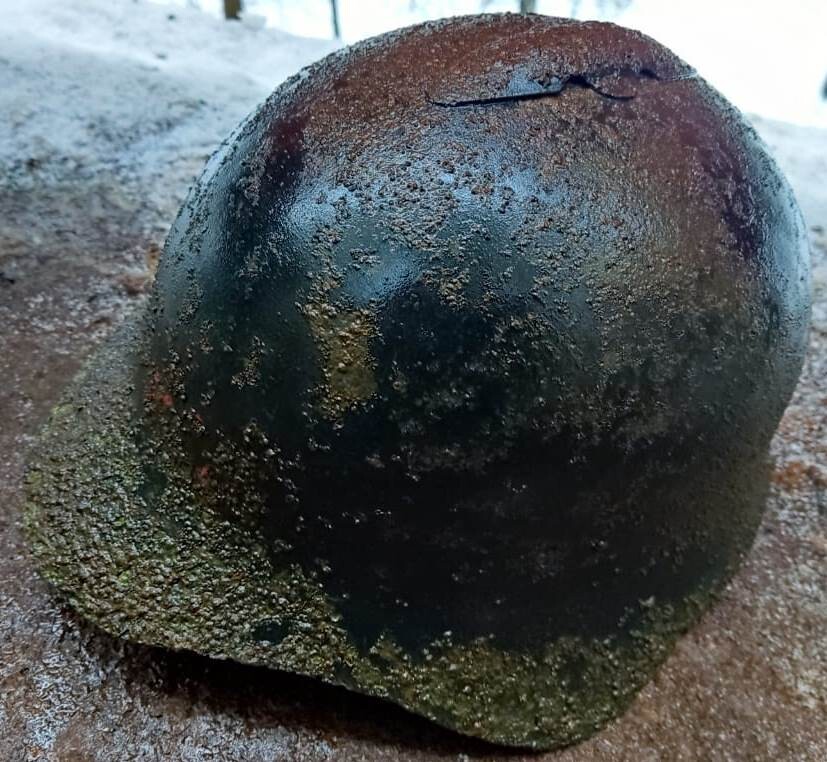 Soviet helmet SSh36 /  from Smolensk