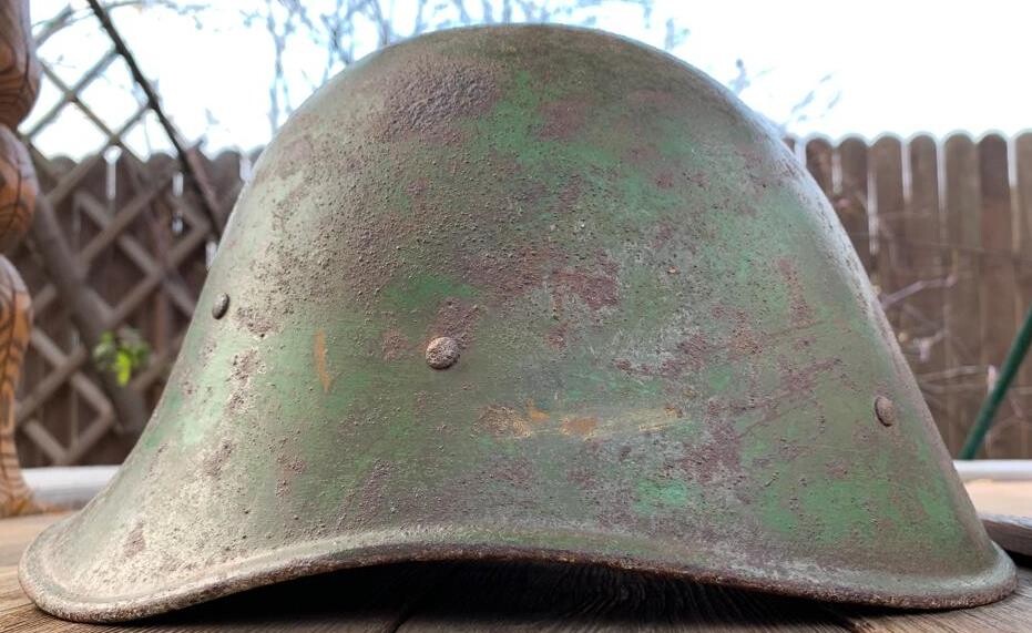  Romanian helmet / from Stalingrad