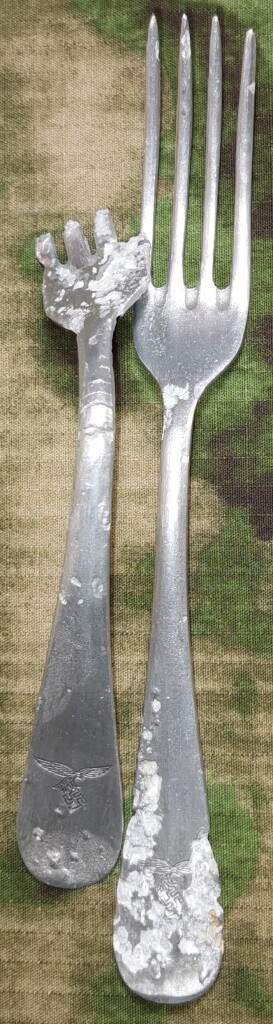 Two Luftwaffe forks / from Belgorod