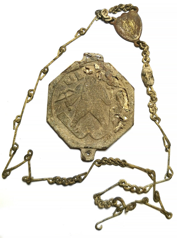 Amulet of Mountain Rangers (Gebirgsjäger) / from Stalingrad