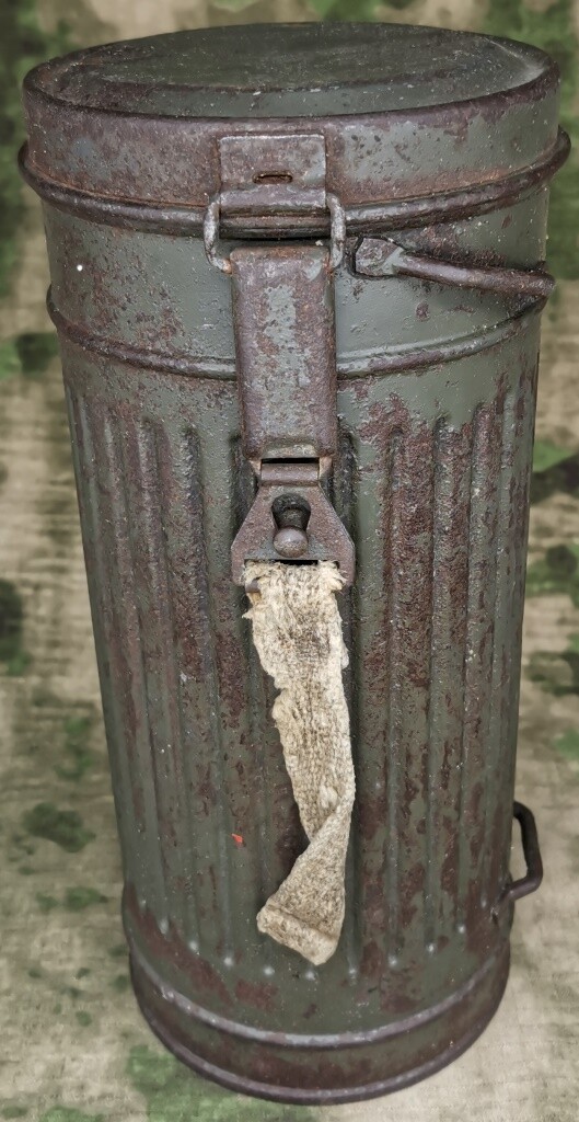 German gas mask canister / from Crimea