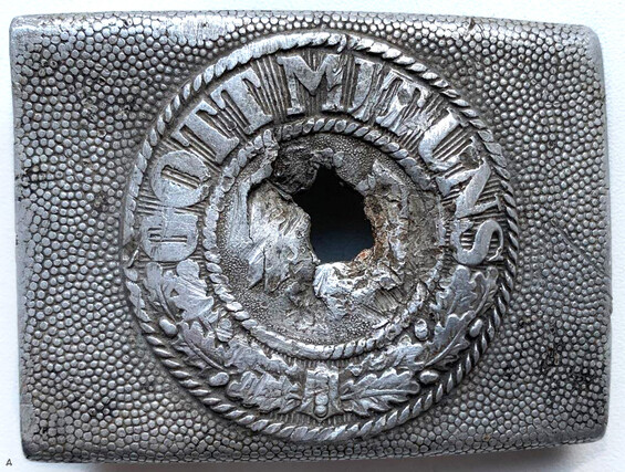 Wehrmacht belt buckle / from Stalingrad