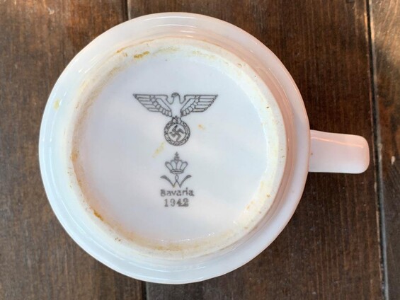 Wehrmacht coffee mug  / from Stalingrad