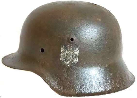 Wehrmacht helmet M42 / from Karelia