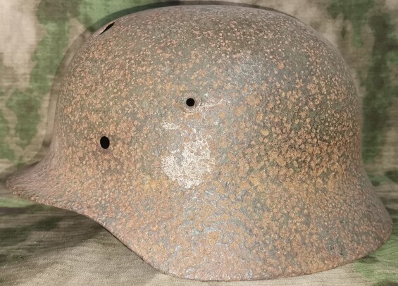 German helmet M40 / from Kalinin