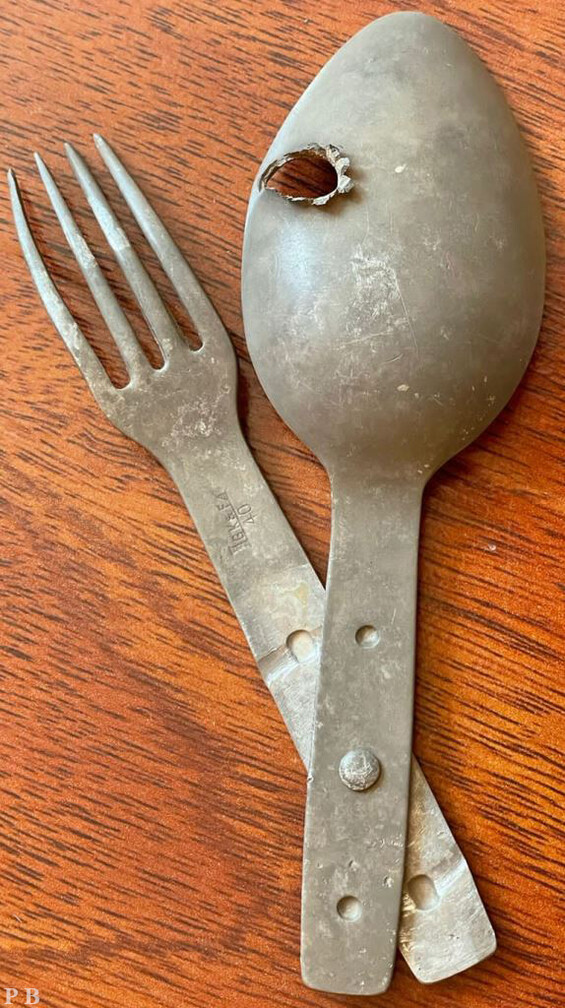 German fork-spoon / from Stalingrad