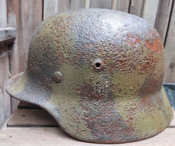 German helmet M40 / from Belarus
