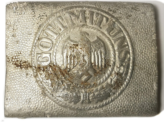 Wehrmacht belt buckle "Gott mit Uns" / from Konigsberg