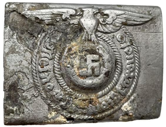 Belt buckle Waffen SS "Meine Ehre heißt Treue" / from Rostov