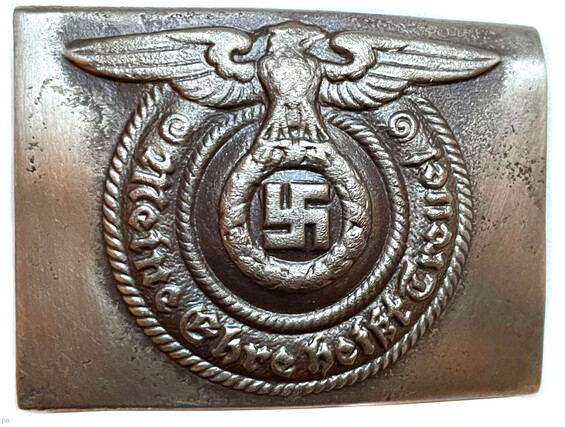 Belt buckle Waffen SS "Meine Ehre heißt Treue" / from Leningrad