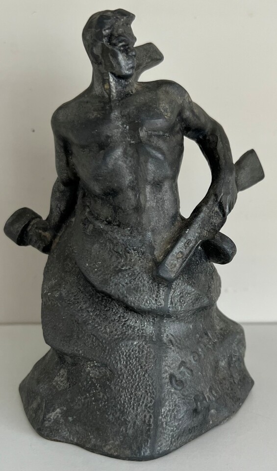 Statuette of a Soviet soldier (copy from Mamaev Kurgan)