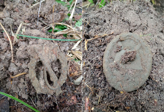 Infantry Assault Badge + Wound Badge / from Demyansk