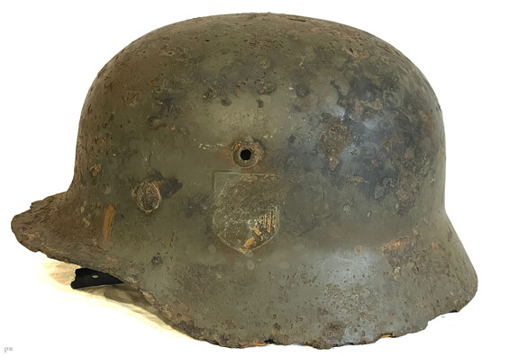 Wehrmacht helmet M35/ from Karelia