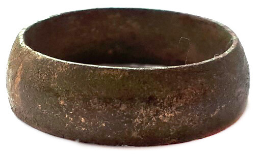 German copper wedding ring / from Stalingrad