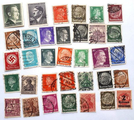 Postage stamps of 3rd Reich