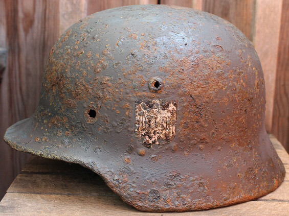 Wehrmacht helmet M35 DD / from Belarus