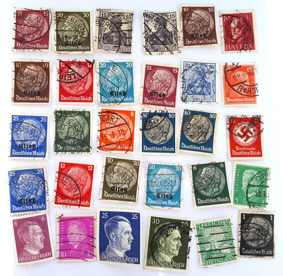 Postage stamps of Nazi Germany