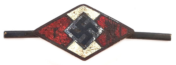 Hitler Youth (Hitler-Jugend) cap pin