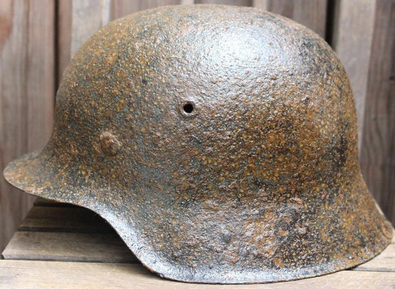 German helmet M42, 62 size / from Koenigsberg