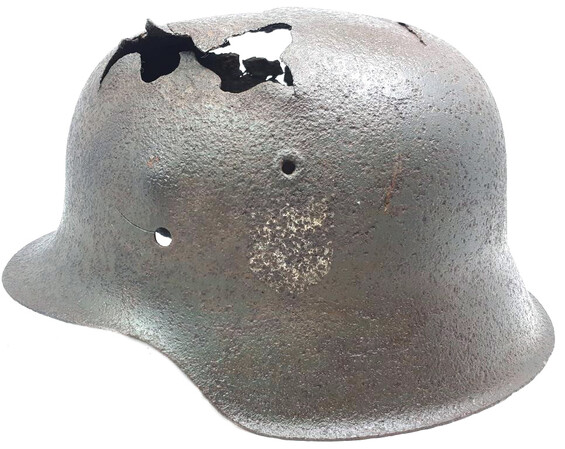German helmet M42 / from Smolensk