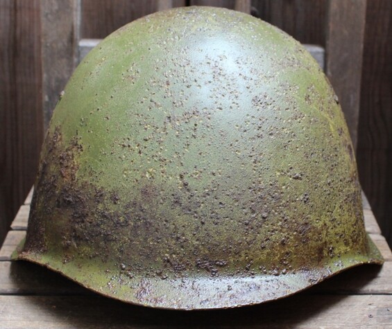 Soviet helmet SSh39 / from Vyazma