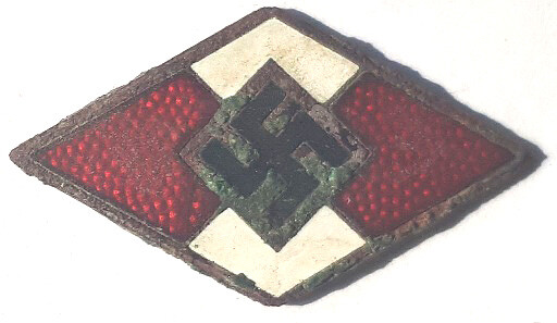 Hitker Jugend membership badge / from Koenigsberg